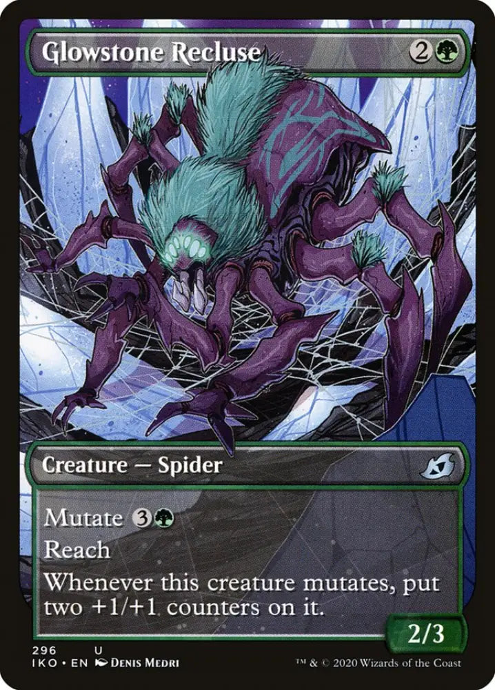 Glowstone Recluse (Showcase) [Ikoria: Lair of Behemoths] - MTG Single
