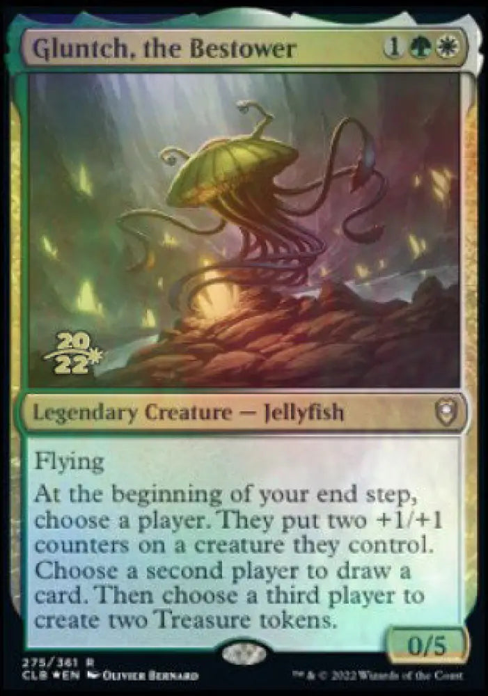 Gluntch the Bestower [Commander Legends: Battle for Baldur’s Gate Prerelease Promos] - MTG Single