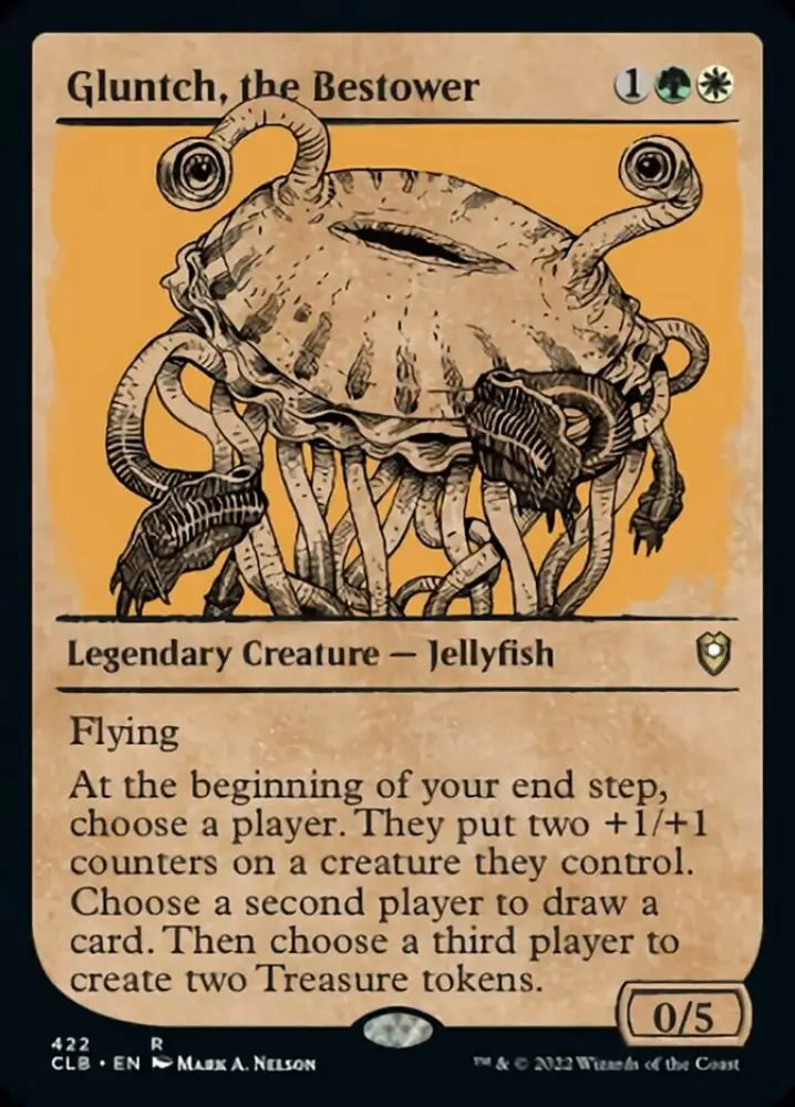 Gluntch the Bestower (Showcase) [Commander Legends: Battle for Baldur’s Gate] - MTG Single