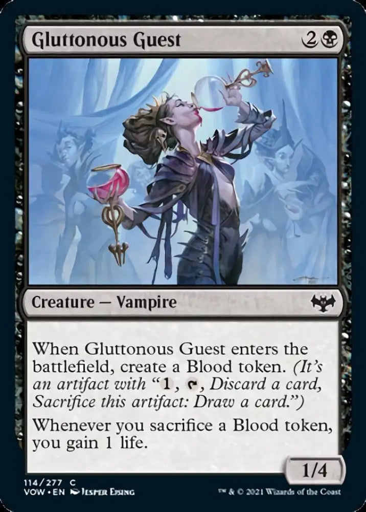 Gluttonous Guest [Innistrad: Crimson Vow] - MTG Single