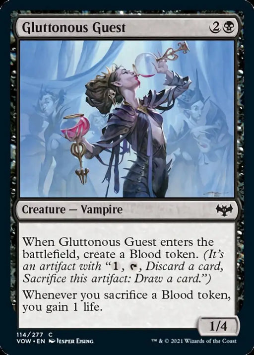 Gluttonous Guest [Innistrad: Crimson Vow] - MTG Single