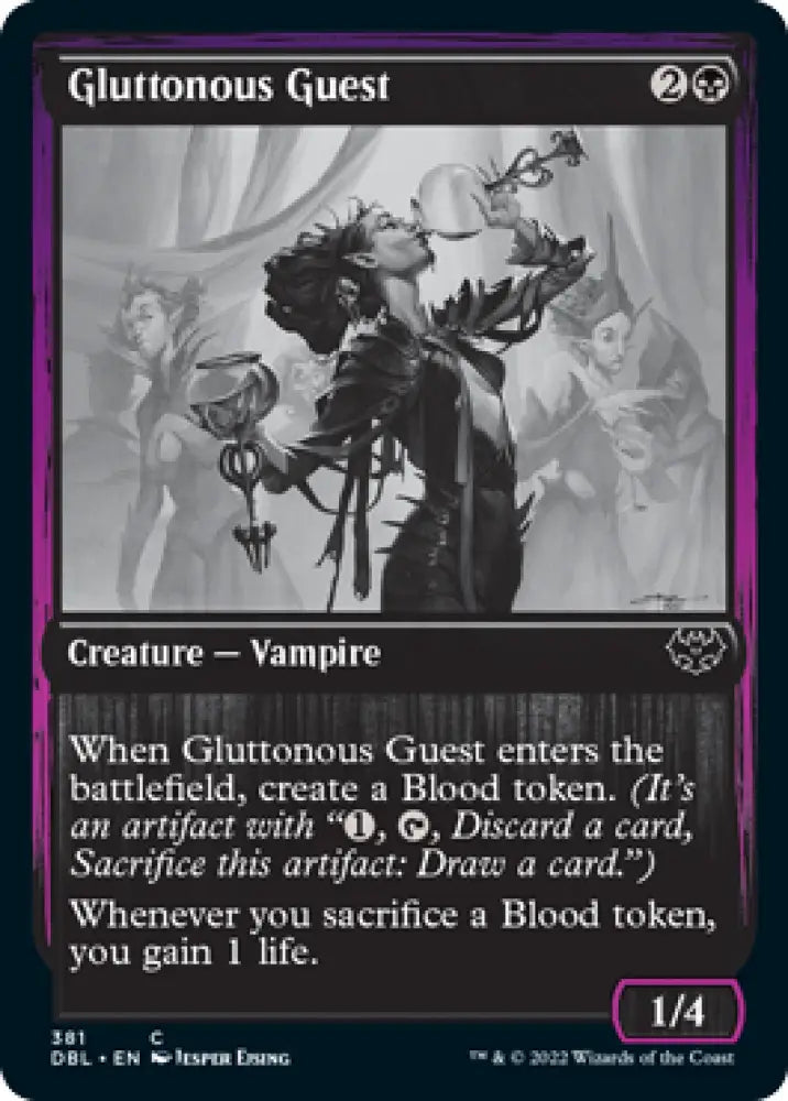 Gluttonous Guest [Innistrad: Double Feature] - MTG Single