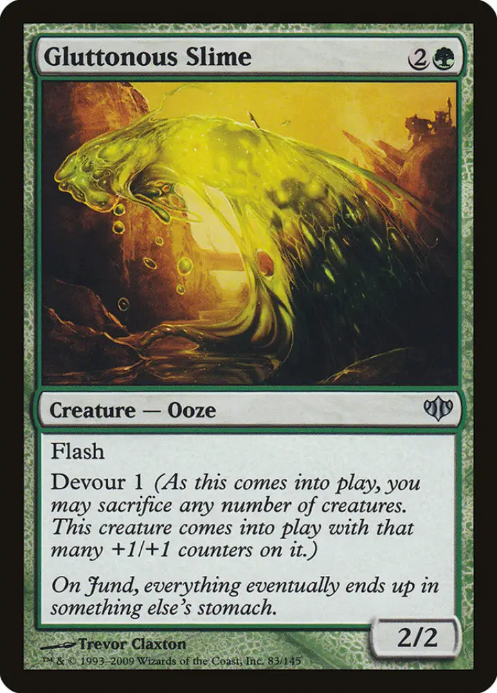 Gluttonous Slime [Conflux] - MTG Single