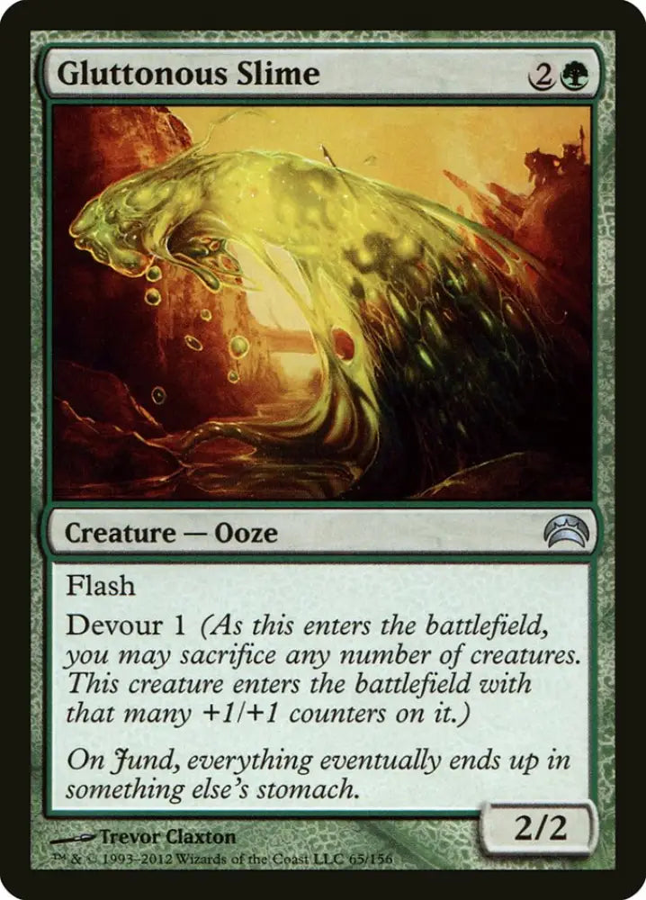 Gluttonous Slime [Planechase 2012] - MTG Single