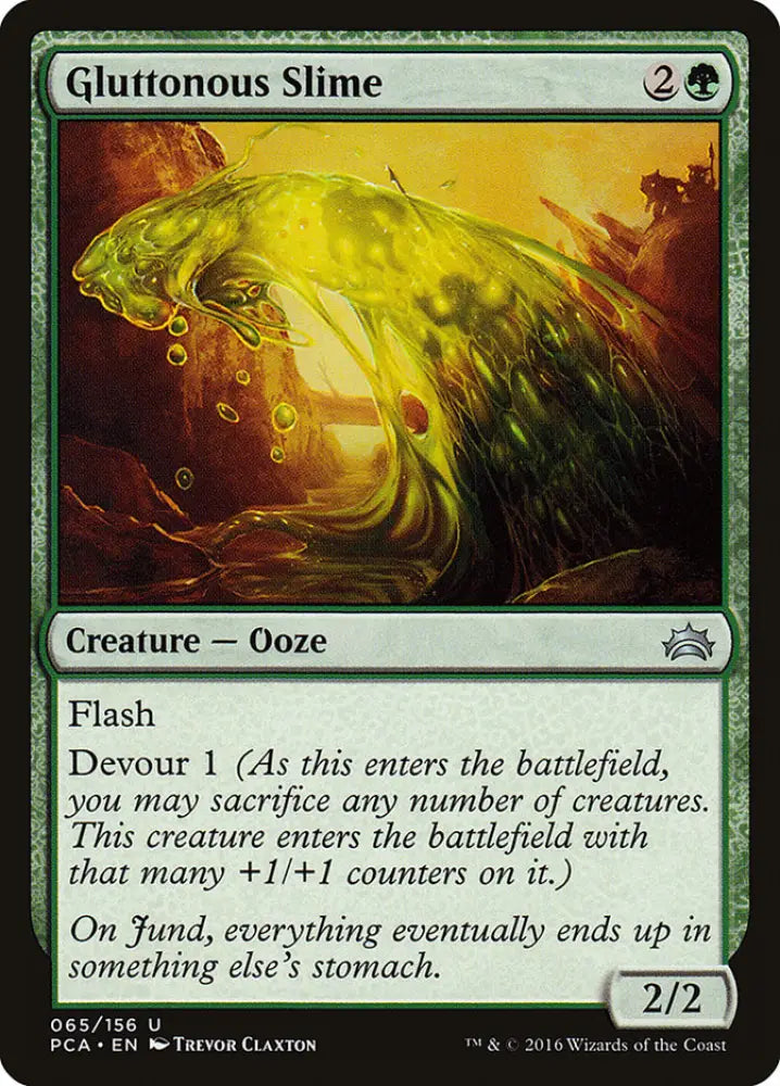 Gluttonous Slime [Planechase Anthology] - MTG Single