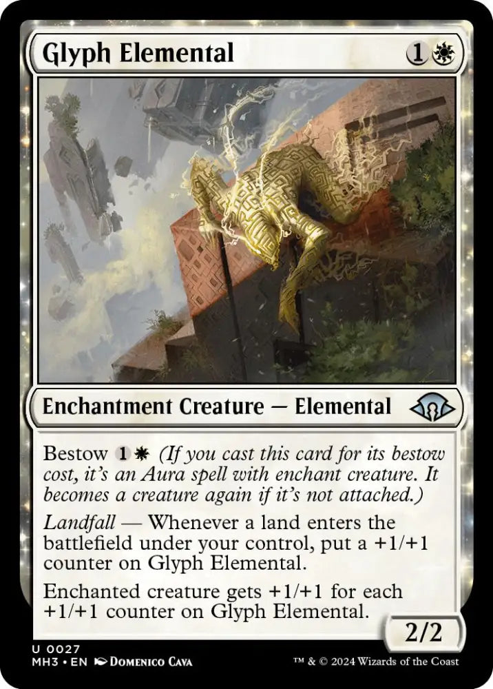 Glyph Elemental [Modern Horizons 3] - MTG Single