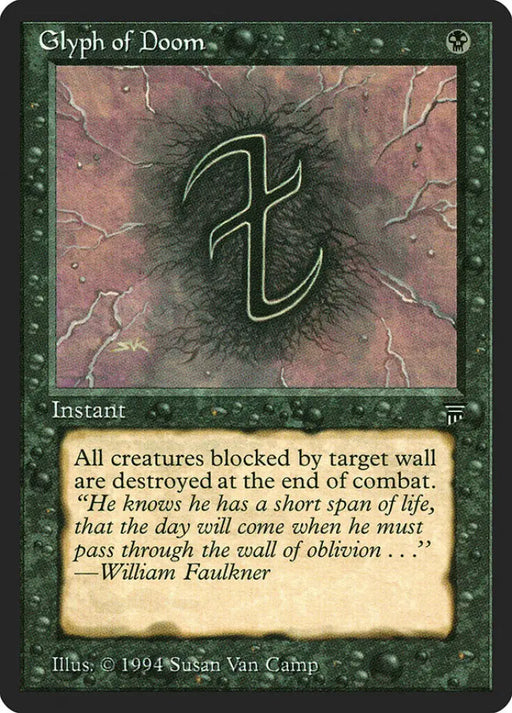 Glyph of Doom [Legends] - MTG Single