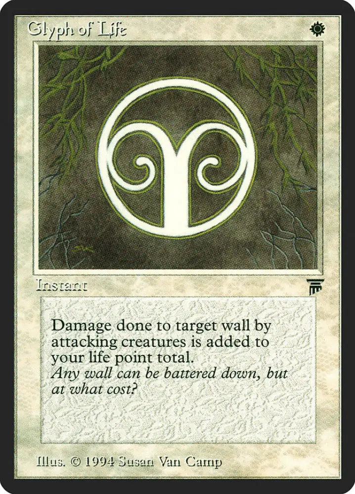 Glyph of Life [Legends] - MTG Single