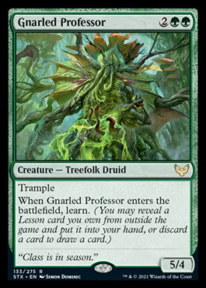 Gnarled Professor [Strixhaven: School of Mages] - MTG Single