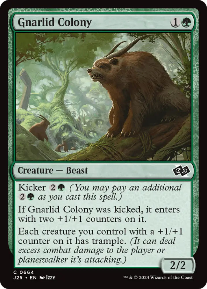Gnarlid Colony [Foundations Jumpstart] - MTG Single