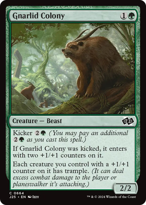 Gnarlid Colony [Foundations Jumpstart] - MTG Single