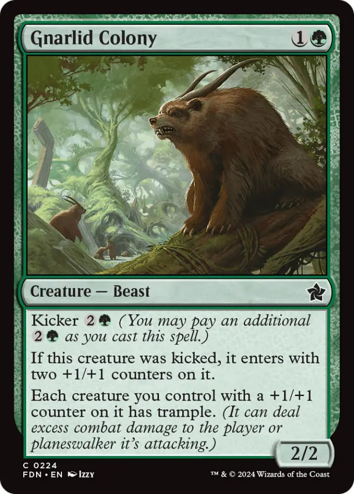 Gnarlid Colony [Foundations] - MTG Single