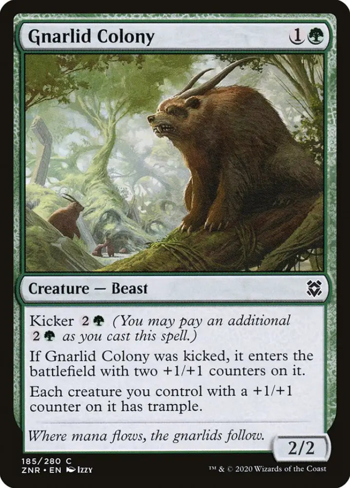 Gnarlid Colony [Zendikar Rising] - MTG Single