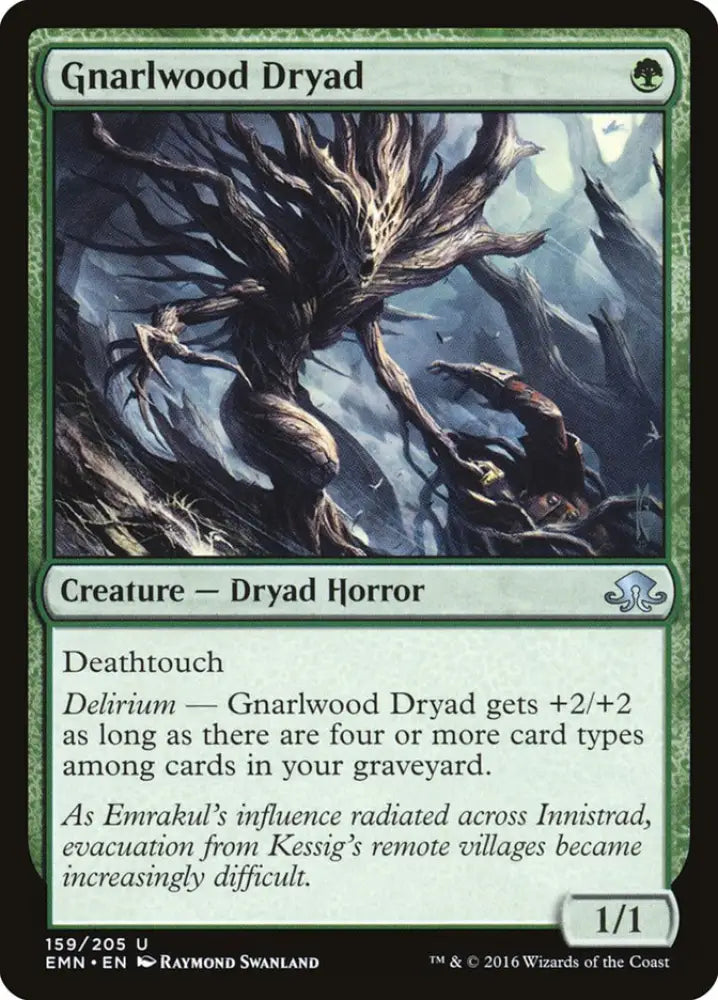 Gnarlwood Dryad [Eldritch Moon] - MTG Single
