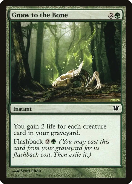 Gnaw to the Bone [Innistrad] - MTG Single