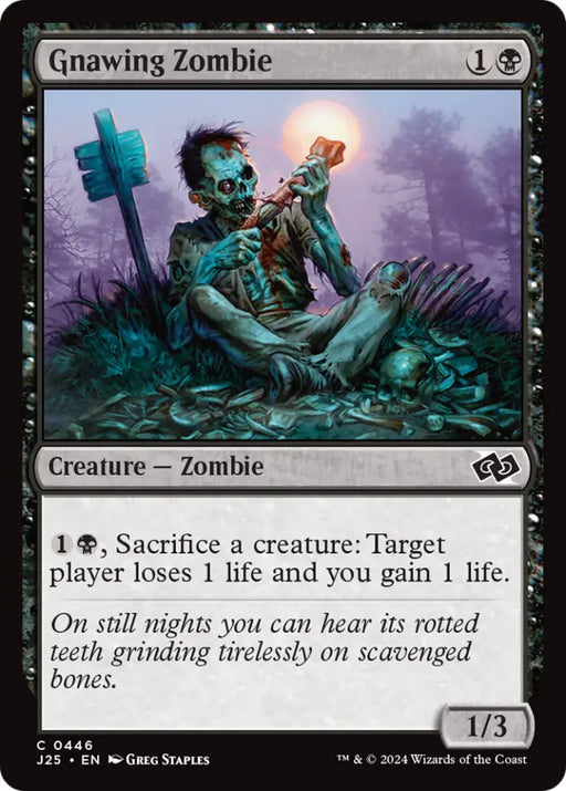 Gnawing Zombie [Foundations Jumpstart] - MTG Single