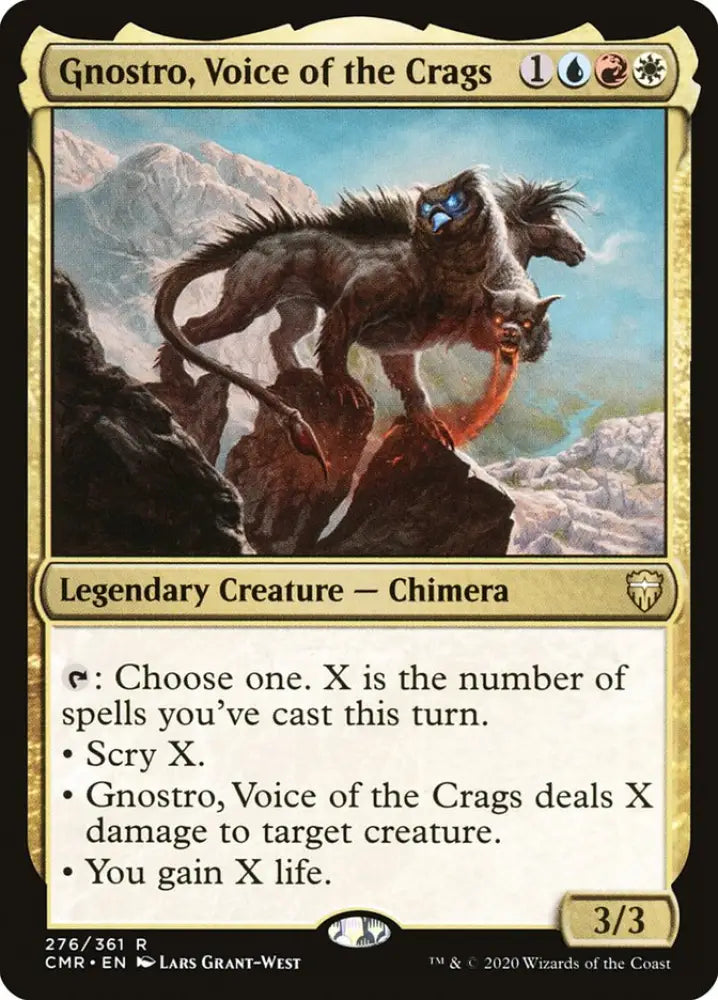 Gnostro Voice of the Crags [Commander Legends] - MTG Single