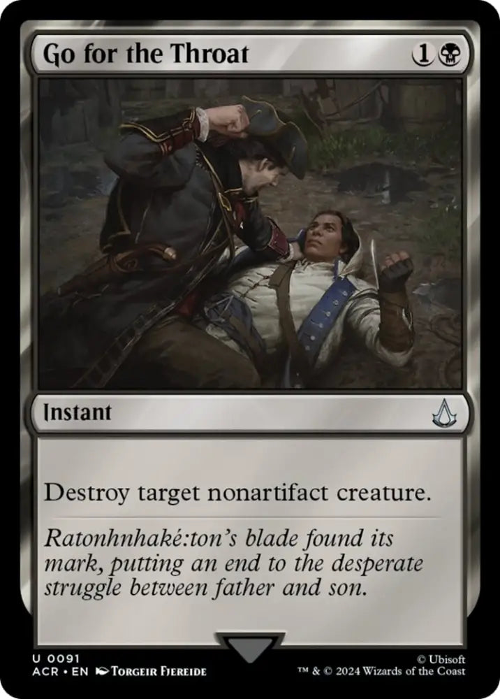 Go for the Throat [Assassin’s Creed] - MTG Single