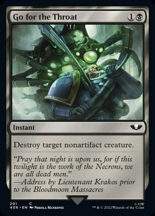 Go for the Throat [Warhammer 40,000] - MTG Single