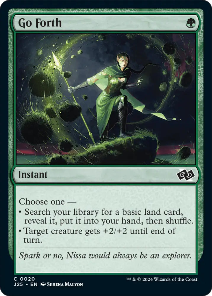 Go Forth [Foundations Jumpstart] - MTG Single