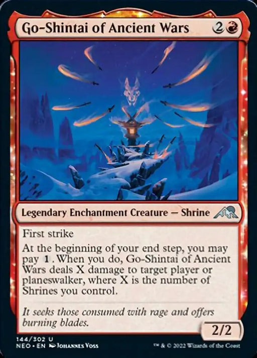 Go-Shintai of Ancient Wars [Kamigawa: Neon Dynasty] - MTG Single
