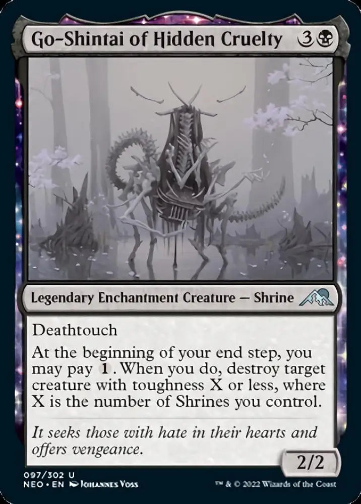 Go-Shintai of Hidden Cruelty [Kamigawa: Neon Dynasty] - MTG Single