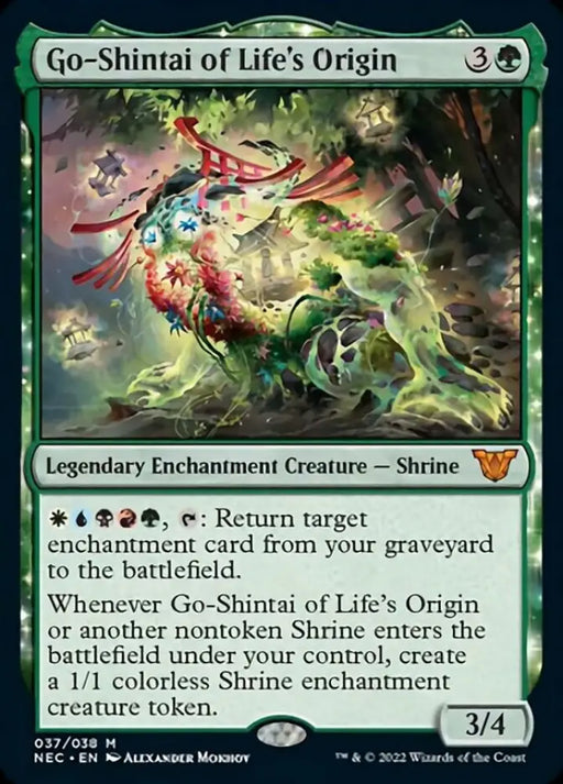 Go-Shintai of Life’s Origin [Kamigawa: Neon Dynasty Commander] - MTG Single