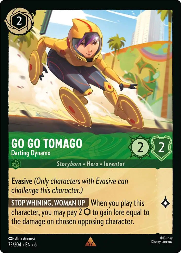 Go Go Tomago - Darting Dynamo (73/204) [Azurite Sea] - Lorcana Single