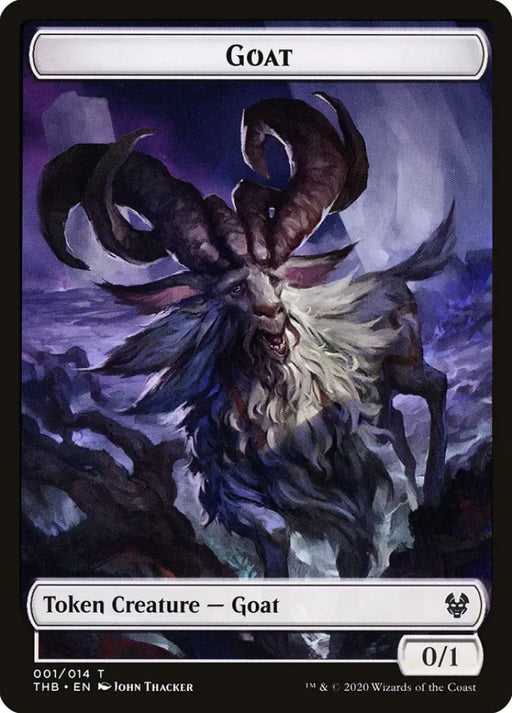 Goat Token [Theros Beyond Death Tokens] - MTG Single