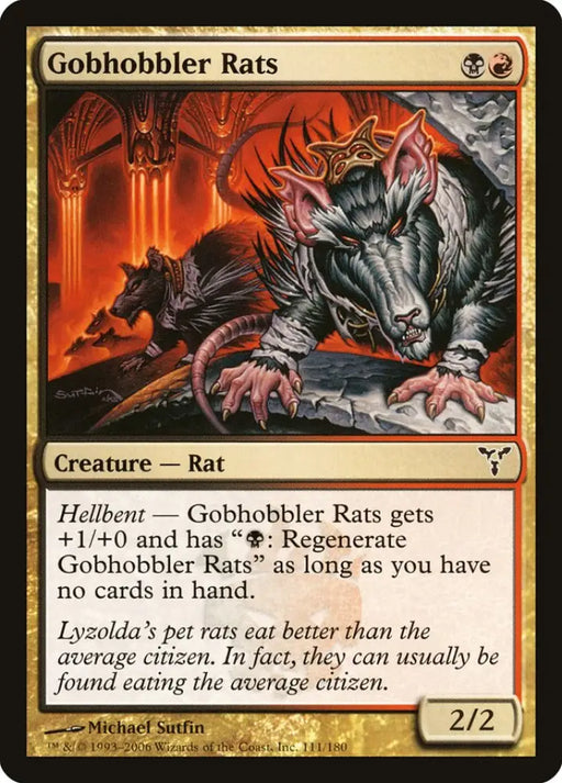 Gobhobbler Rats [Dissension] - MTG Single