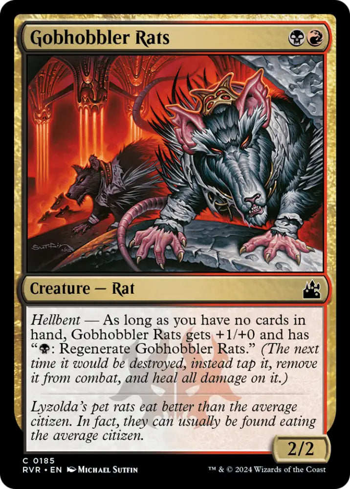 Gobhobbler Rats [Ravnica Remastered] - MTG Single