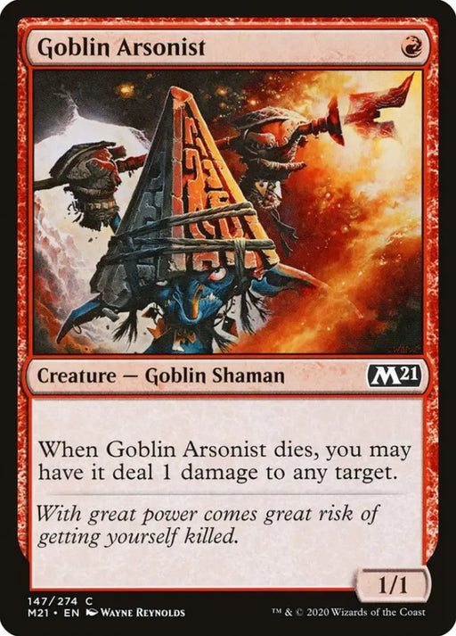 Goblin Arsonist [Core Set 2021] - MTG Single