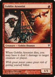 Goblin Arsonist [Duel Decks: Sorin vs. Tibalt] - MTG Single