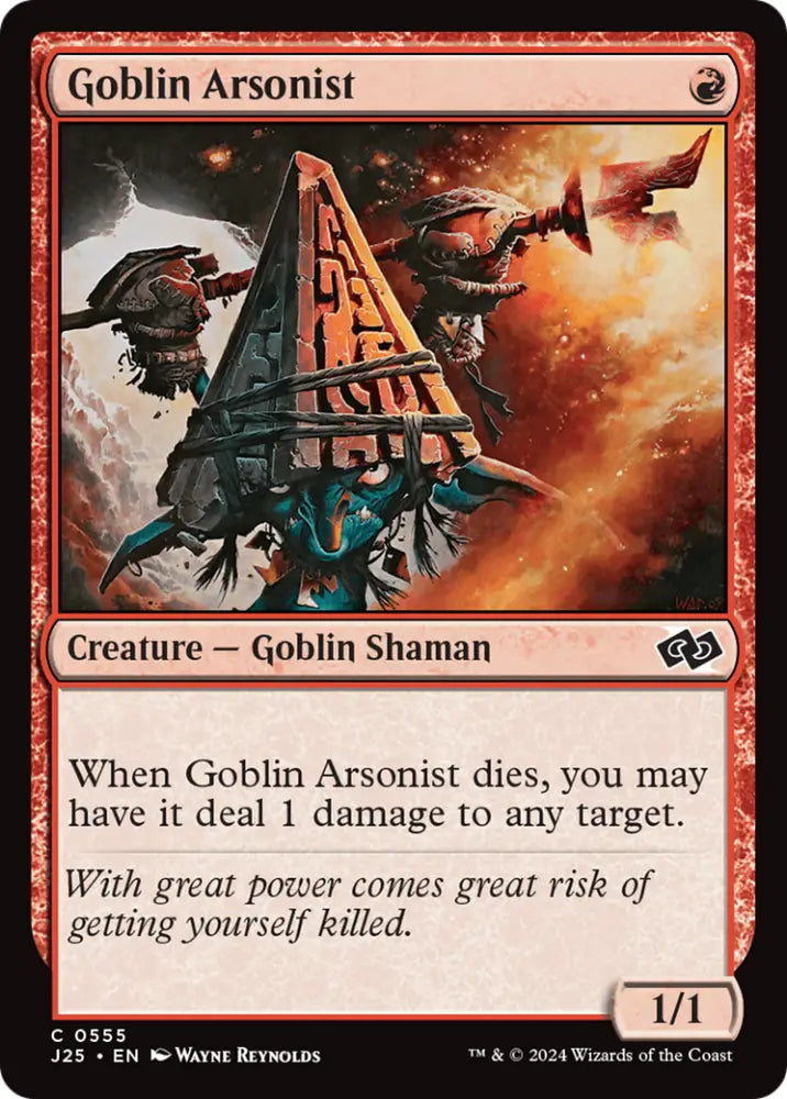 Goblin Arsonist [Foundations Jumpstart] - MTG Single