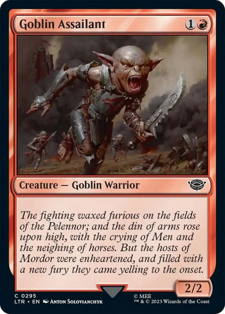 Goblin Assailant [The Lord of the Rings: Tales of Middle-Earth] - MTG Single