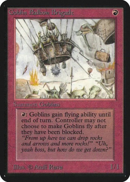 Goblin Balloon Brigade [Alpha Edition] - MTG Single