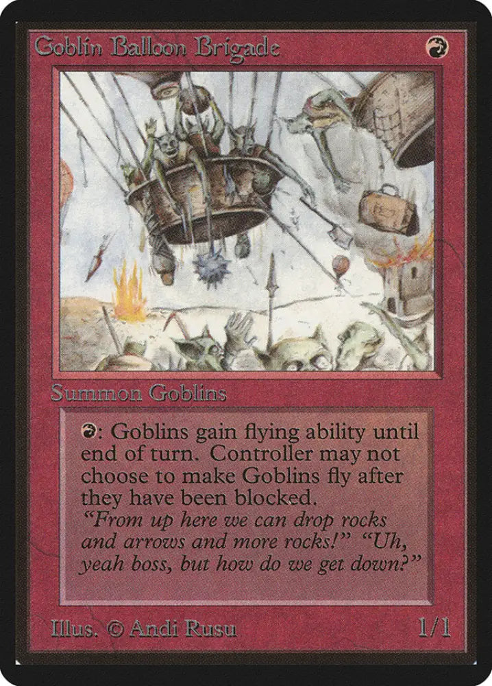 Goblin Balloon Brigade [Beta Edition] - MTG Single