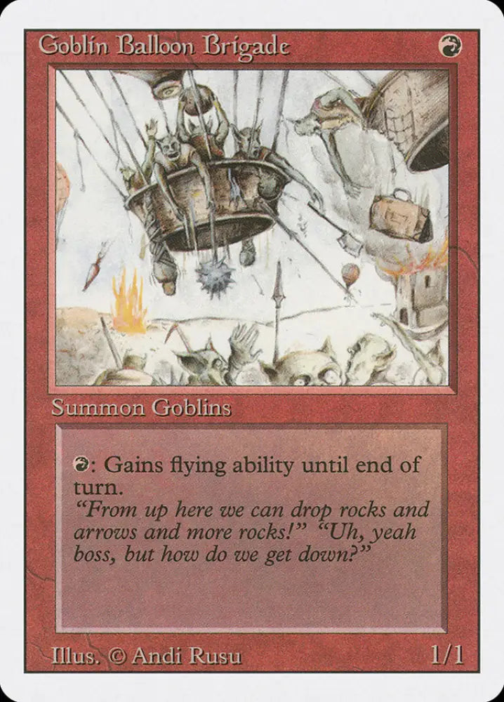 Goblin Balloon Brigade [Revised Edition] - MTG Single