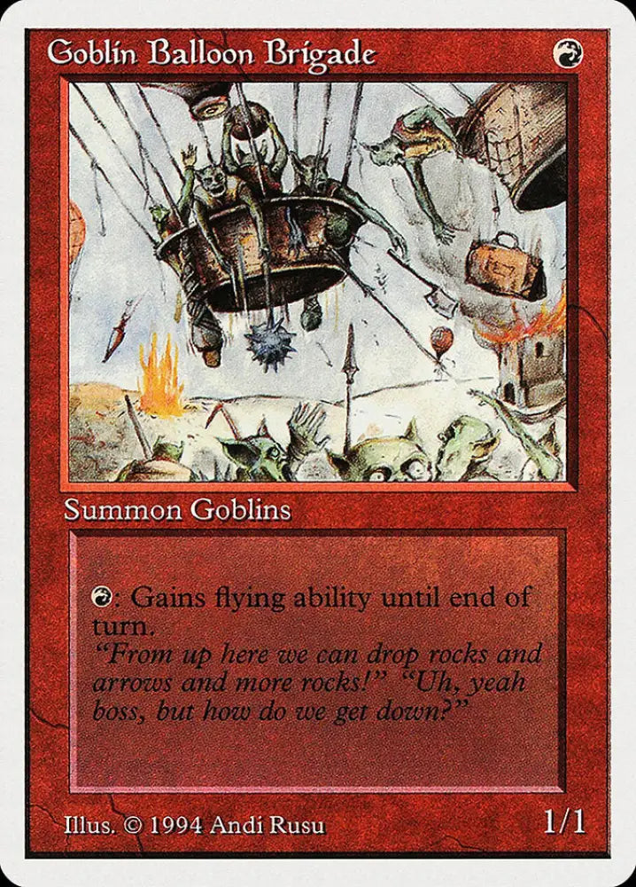 Goblin Balloon Brigade [Summer Magic / Edgar] - MTG Single