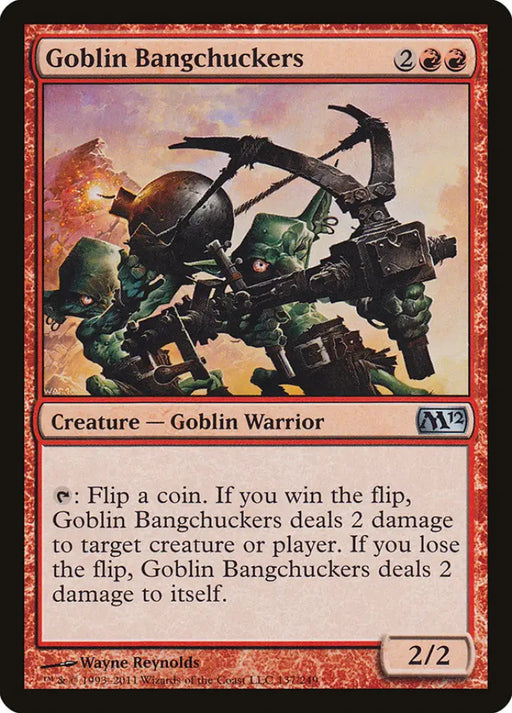 Goblin Bangchuckers [Magic 2012] - MTG Single