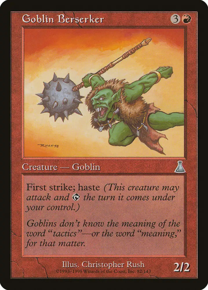 Goblin Berserker [Urza’s Destiny] - MTG Single