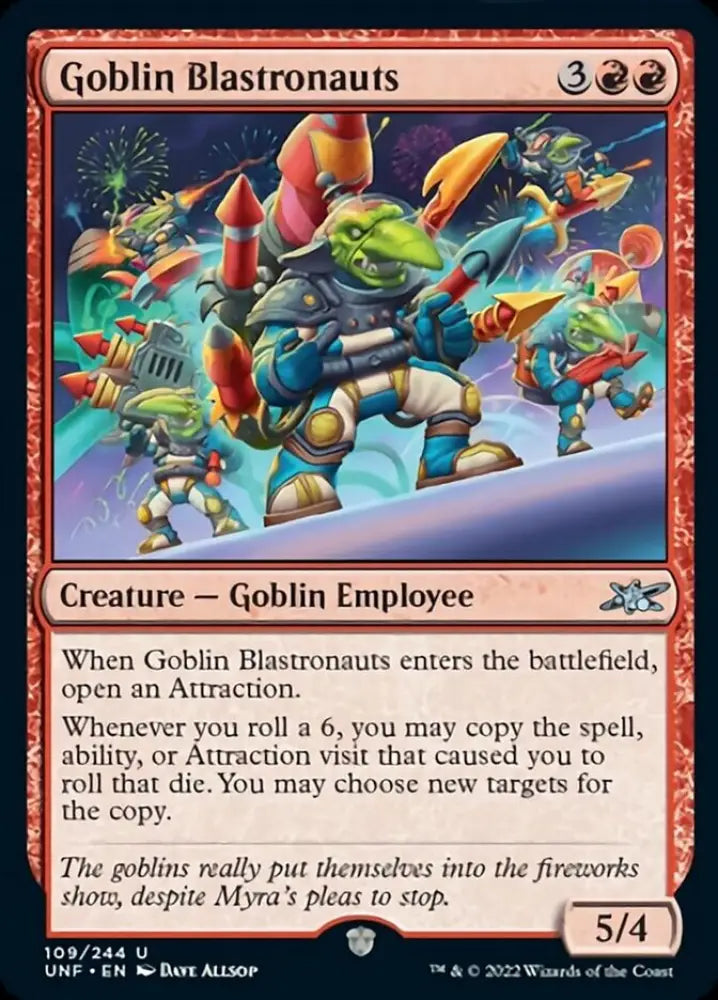 Goblin Blastronauts [Unfinity] - MTG Single
