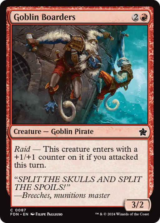 Goblin Boarders [Foundations] - MTG Single