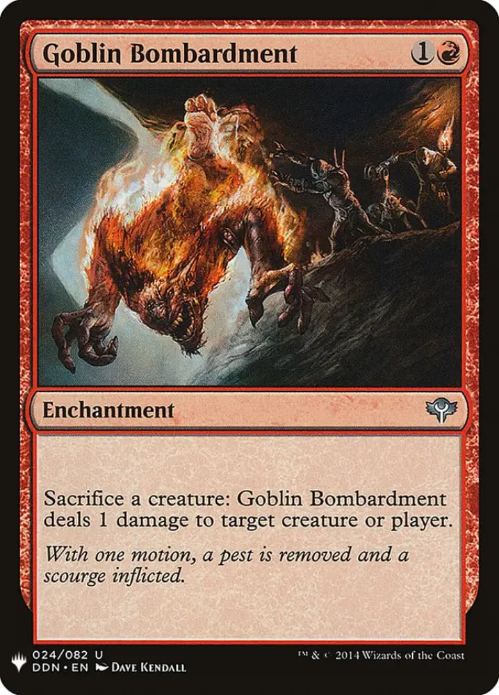 Goblin Bombardment [Mystery Booster] - MTG Single