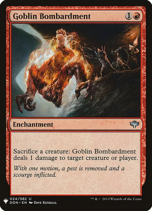 Goblin Bombardment [Mystery Booster] - MTG Single