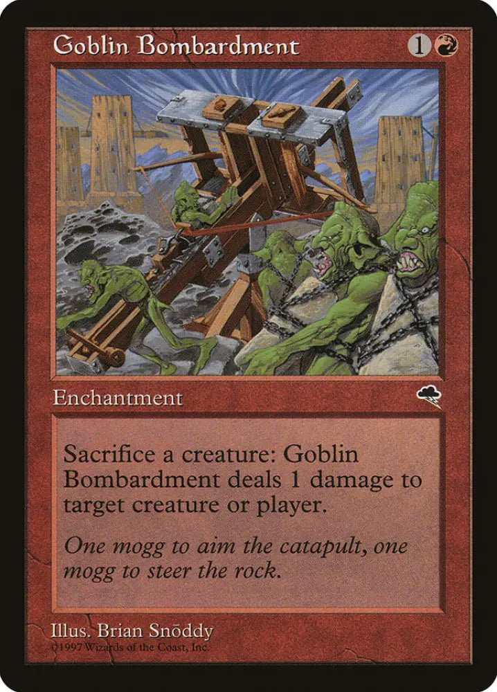 Goblin Bombardment [Tempest] - MTG Single