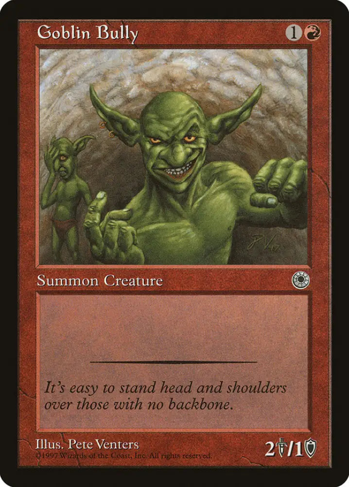 Goblin Bully [Portal] - MTG Single