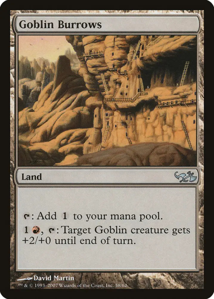 Goblin Burrows [Duel Decks: Elves vs. Goblins] - MTG Single