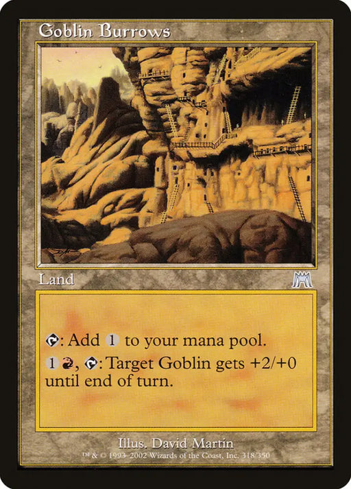 Goblin Burrows [Onslaught] - MTG Single