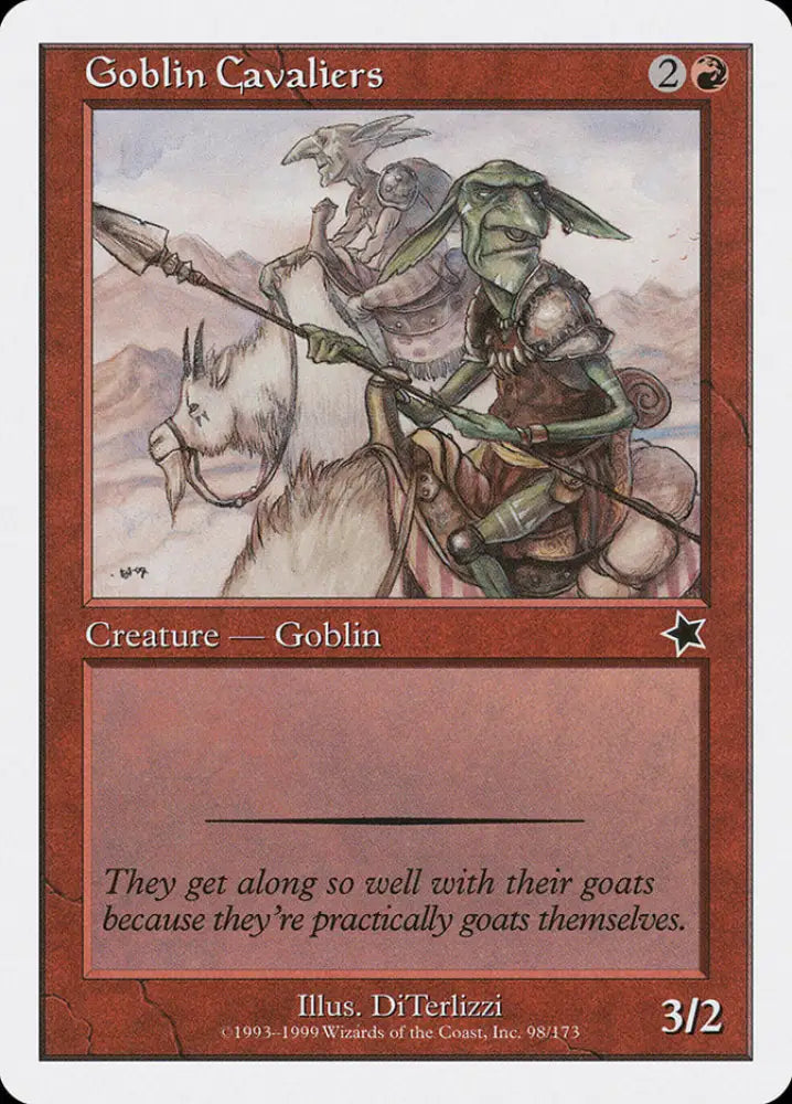 Goblin Cavaliers [Starter 1999] - MTG Single